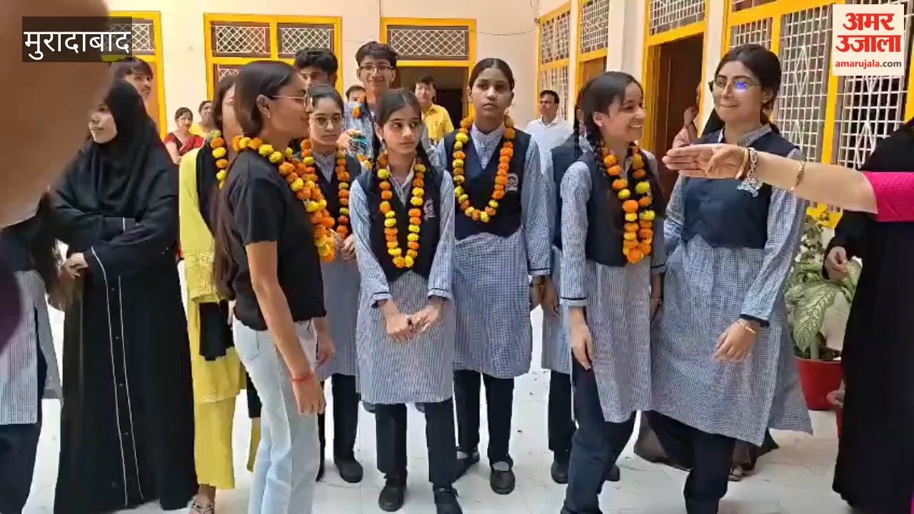 Celebration among students after successful exam results