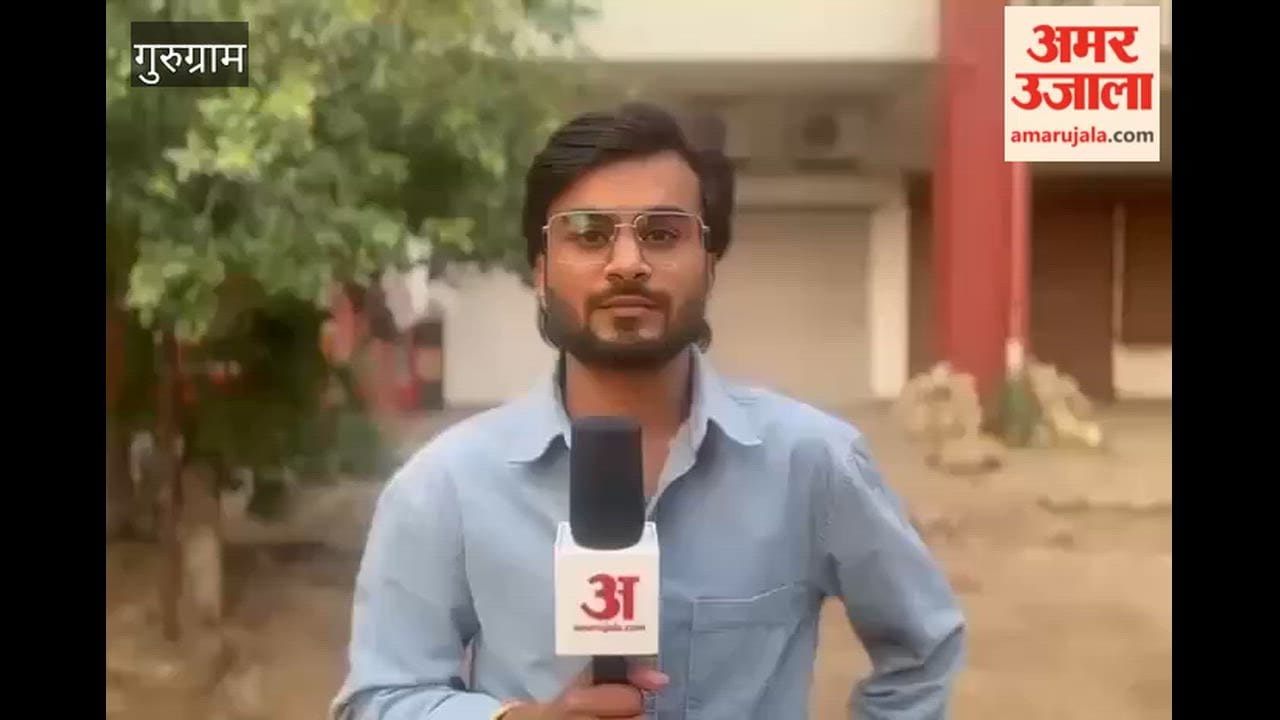 People appealed to CM regarding  bad condition of Darbaripur Road in Gurugram