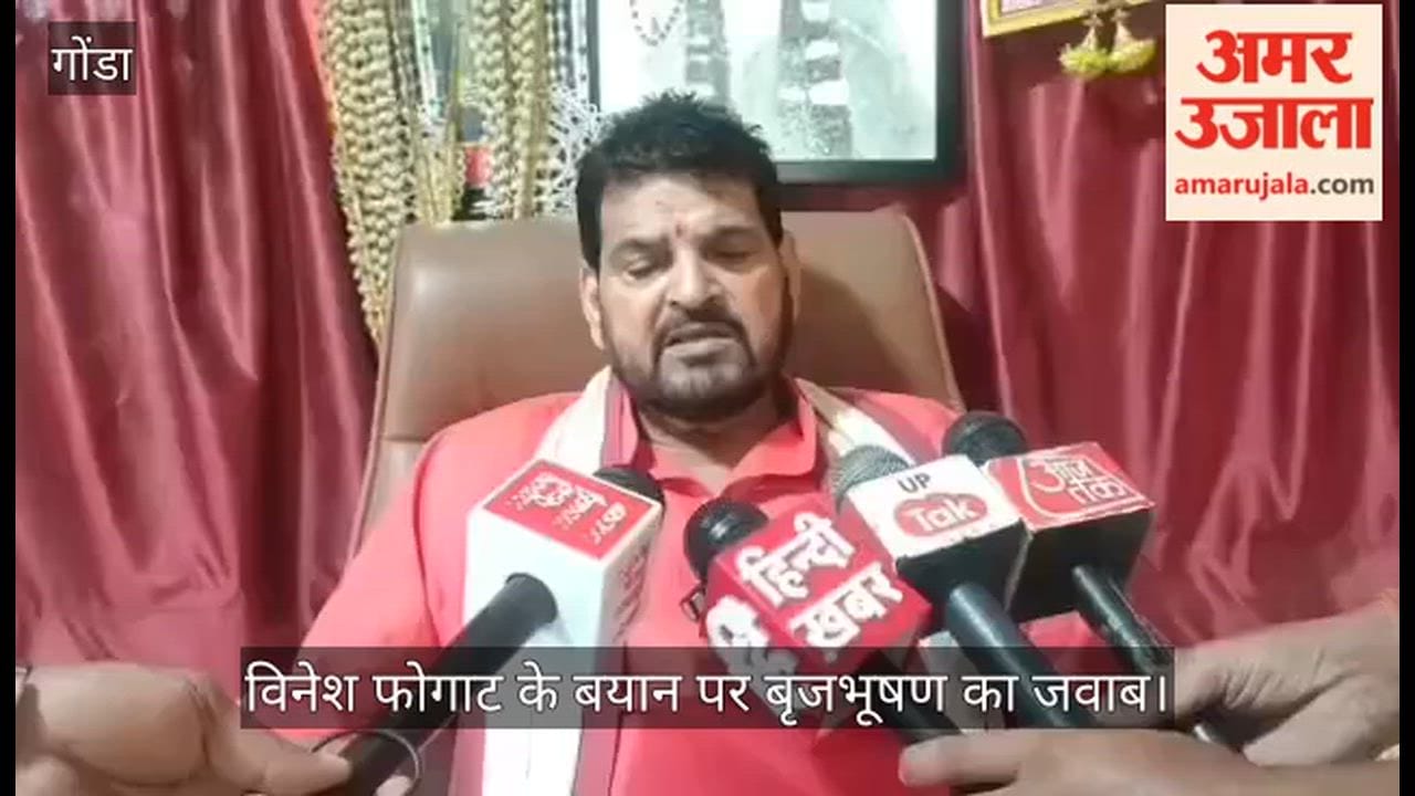 VIDEO: विनेश फोगाट के बयान पर बृजभूषण का जवाब, बोले- टूर्नामेंट से मेरा सीधा लेना-देना नहीं
