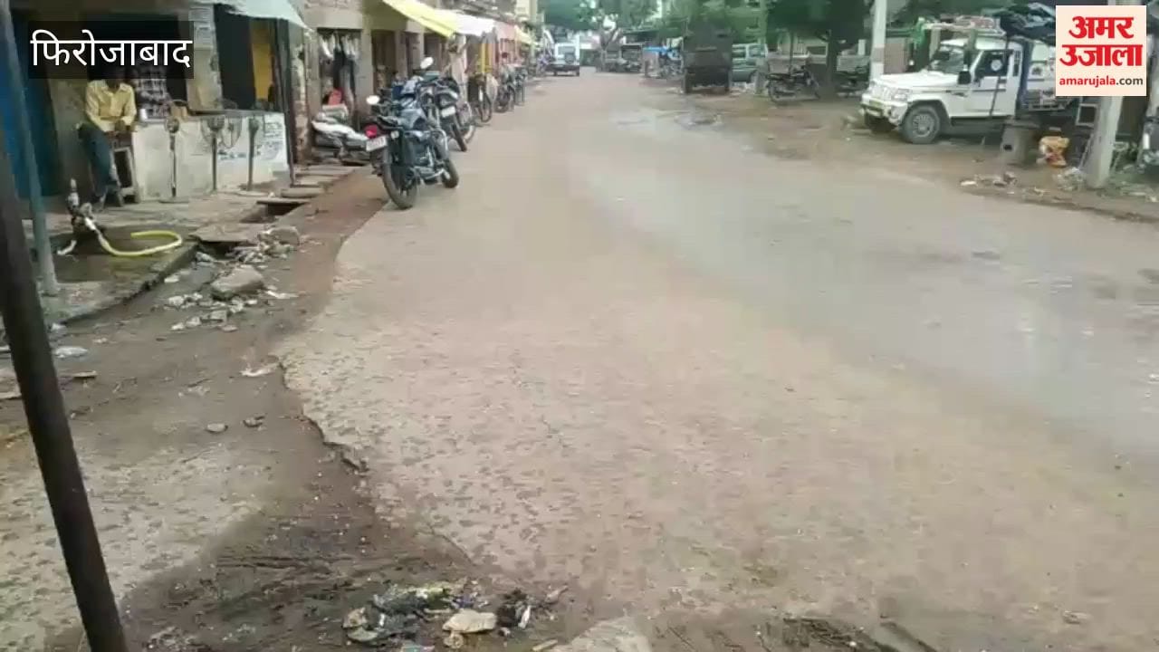 Sudden Hailstorm in Firozabad’s Khairgarh Disrupts Normal Life