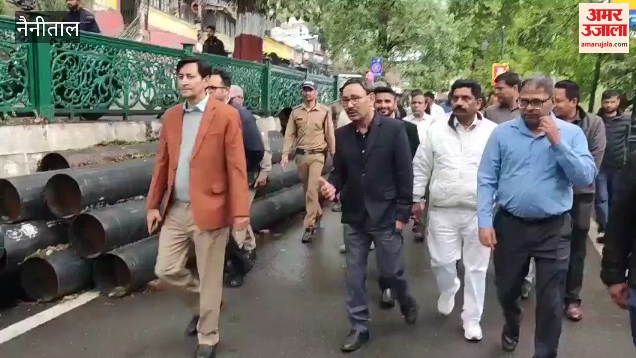 Kumaon Commissioner expressed displeasure over the filth during inspection in Nainital, ordered CCTV surveillance