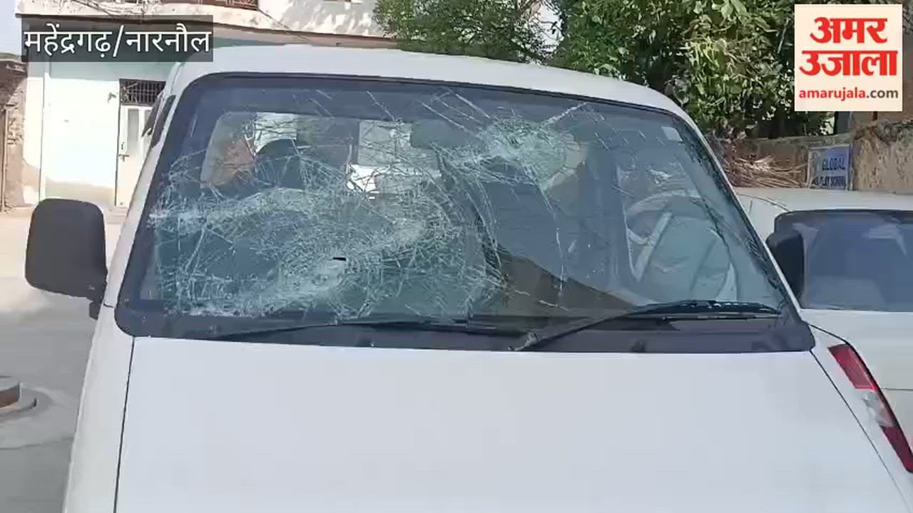 Eeco Van Vandalized in Narnaul; Police Launch Investigation