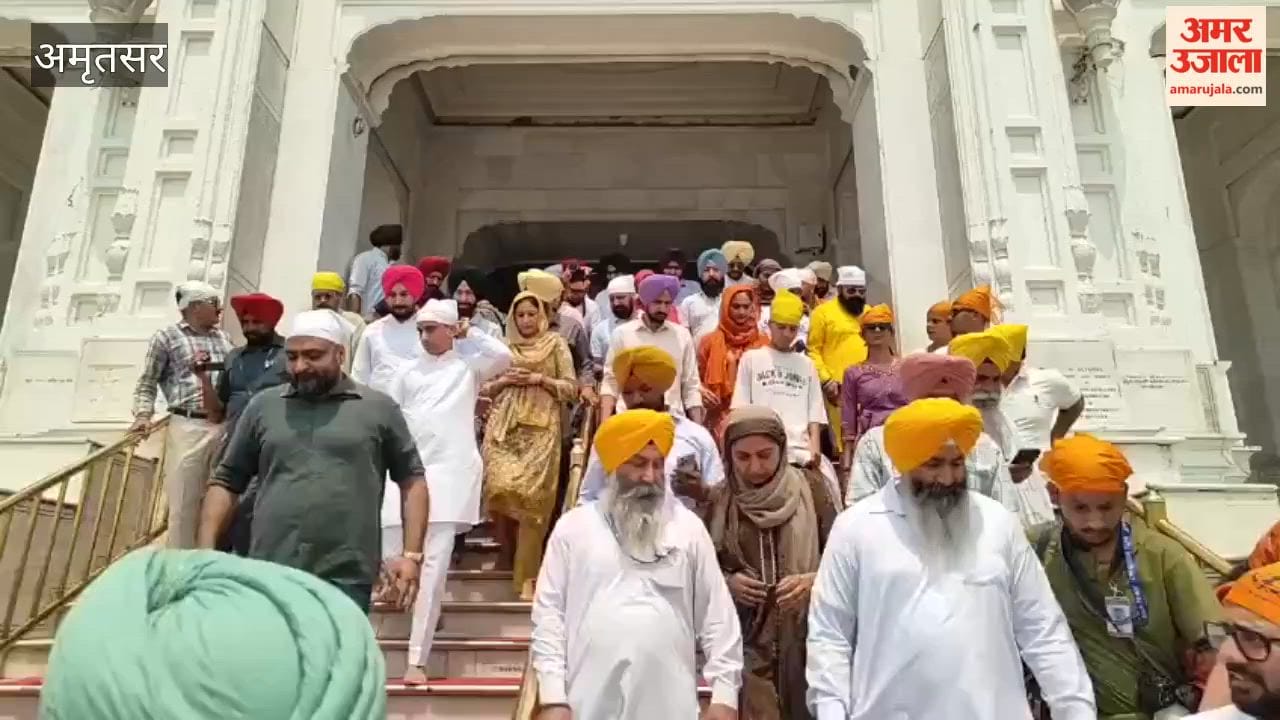Chief Minister Bhagwant Mann paid obeisance at Sri Darbar Sahib.