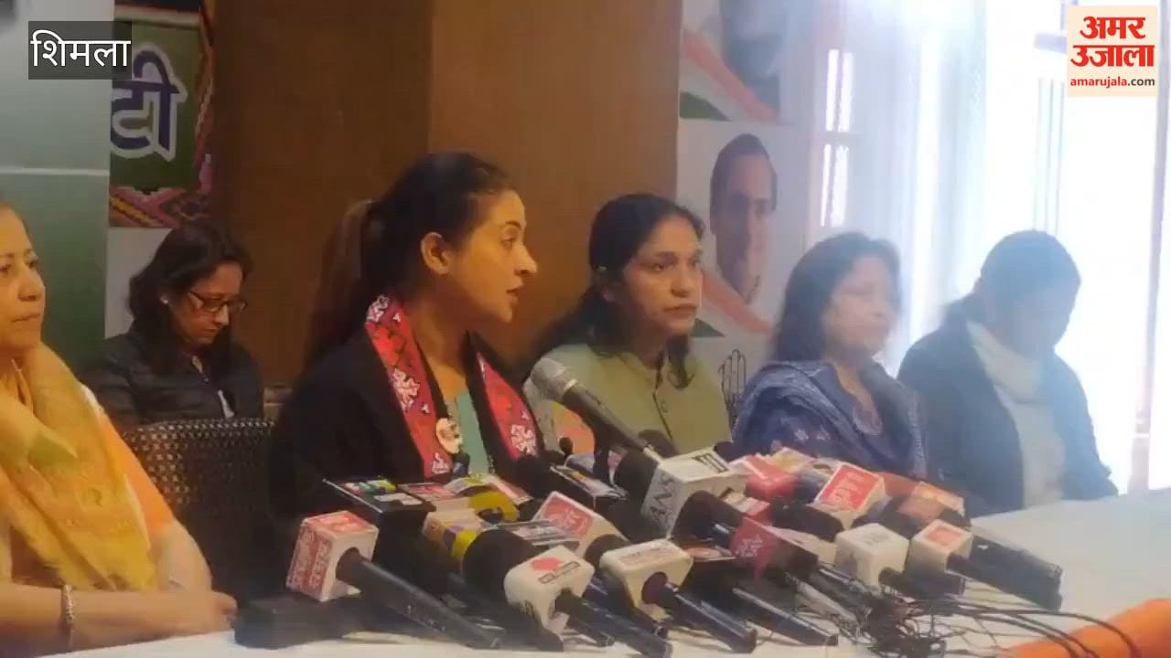 Shimla Postcard and Signature Campaigns Launched at the State Congress Office, Rajiv Bhawan, Shimla, Under the Leadership of Alka Lamba