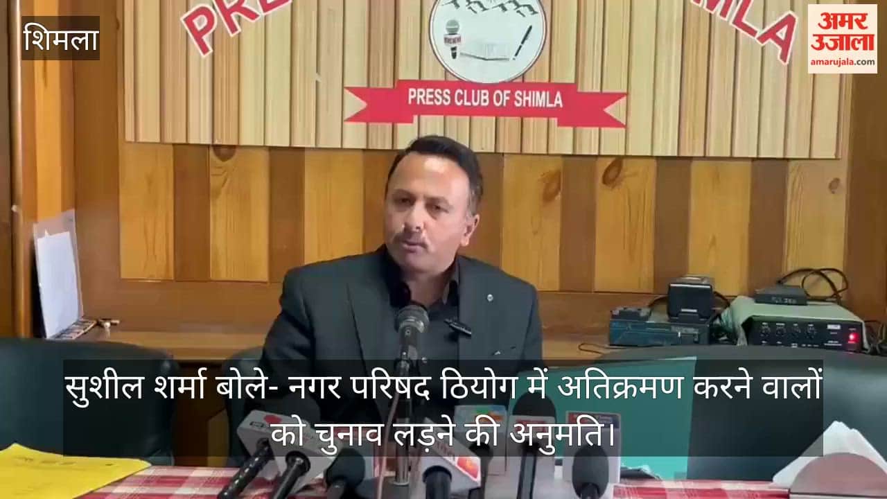 Sushil Sharma Says: Encroachers in Theog Municipal Council Permitted to Contest Elections