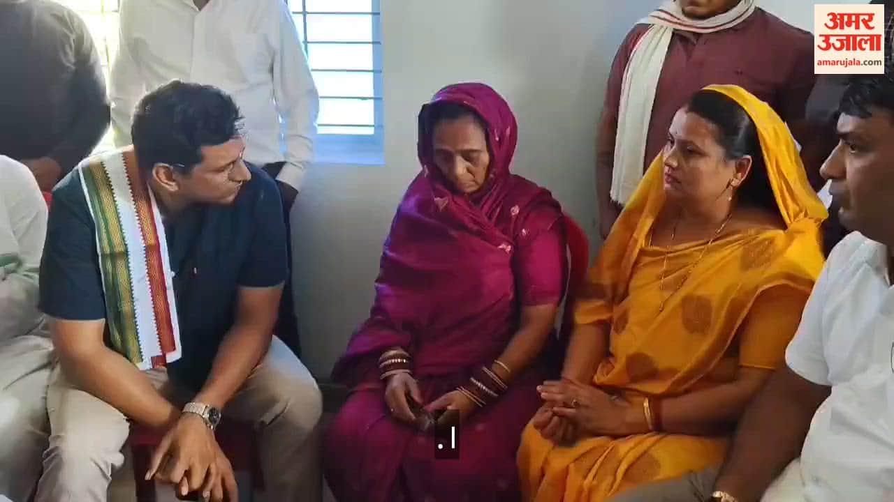 MLA Devendra Yadav Meets Padma Shri Phoolbasan Bai Attacks Government Over Law and Order in Rajnandgaon