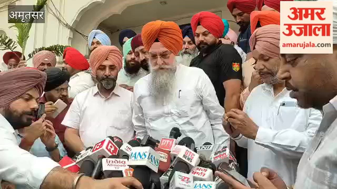Assembly Speaker Kultar Singh Sandhwan meets the Jathedar of Sri Akal Takht regarding the sacrilege law.
