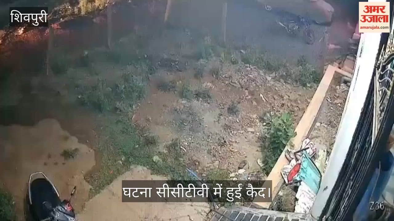 CCTV captures kidnapping of a young woman and a 3-month-old baby after breaking into a house in Shivpuri