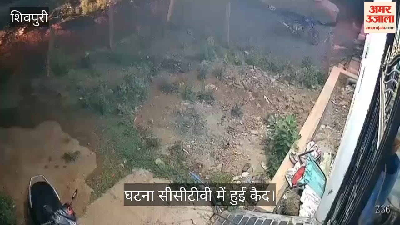 CCTV captures kidnapping of a young woman and a 3-month-old baby after breaking into a house in Shivpuri