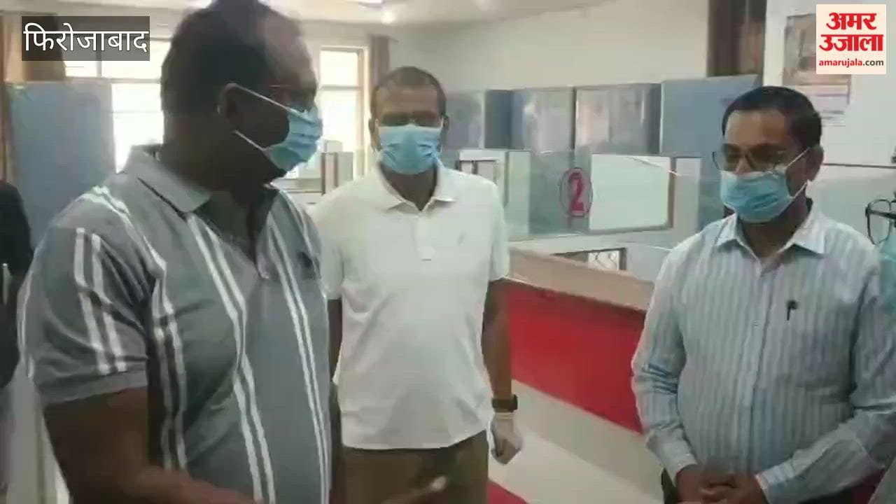 Firozabad DM Leads Cleanliness Drive, Personally Cleans Drains at Collectorate