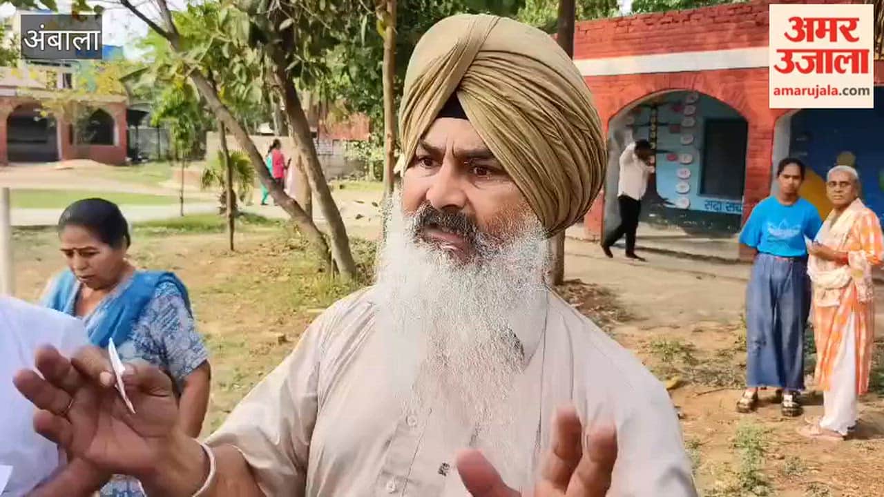 Allegations of Slow Voting in Ambala; Man Tears Up Voting Slip
