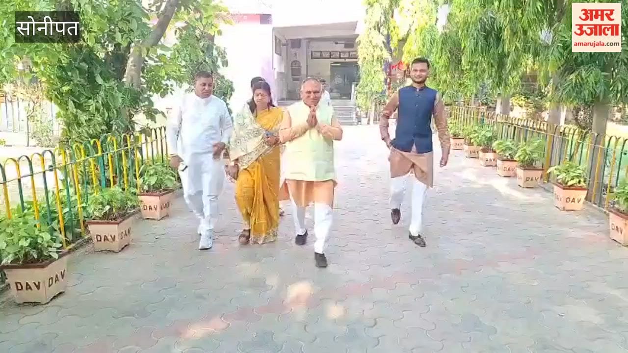 The Colors of the Sonipat Civic Polls: From VIP Stalwarts to Women Behind the Veil—Immense Enthusiasm Witnessed for Voting.