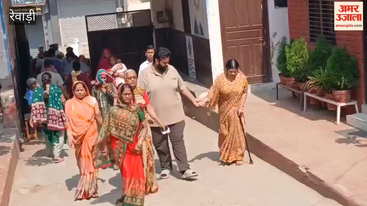 Immense enthusiasm among the people in Rewari regarding voting.