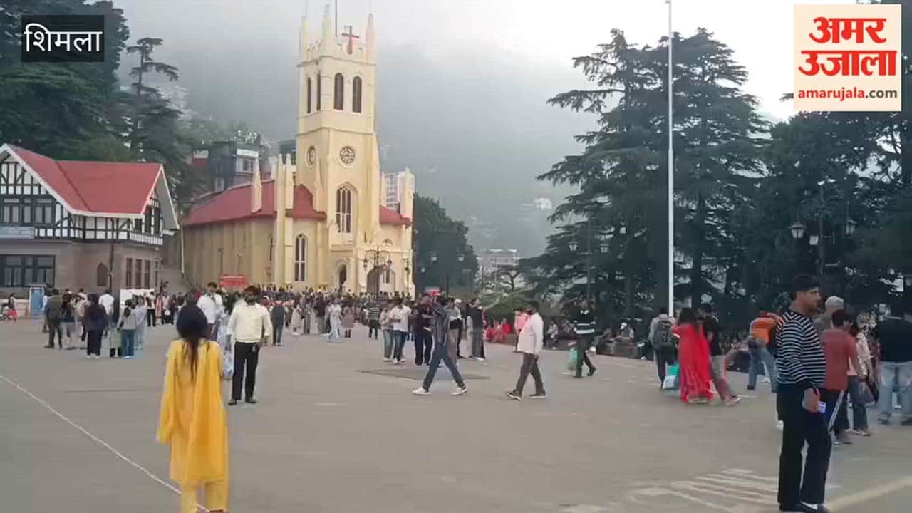 Shimla: City Bustles with Tourists on Sunday
