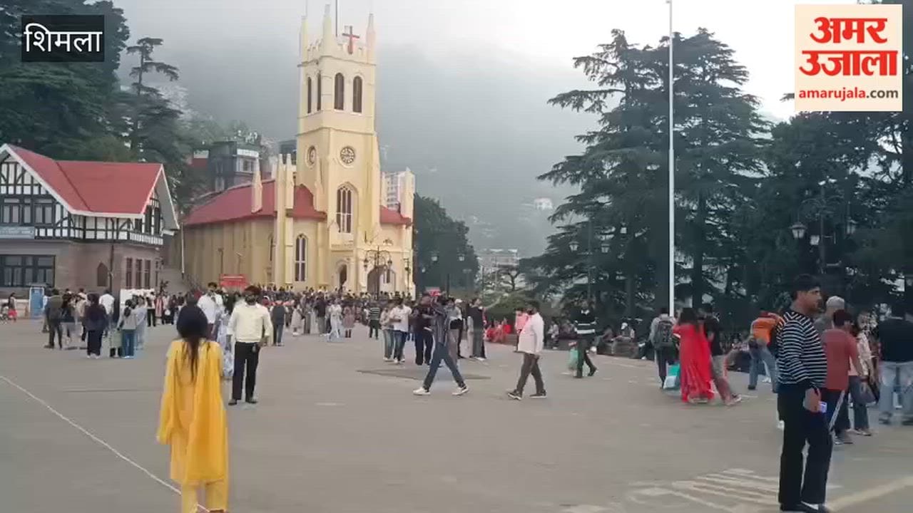 Shimla: City Bustles with Tourists on Sunday