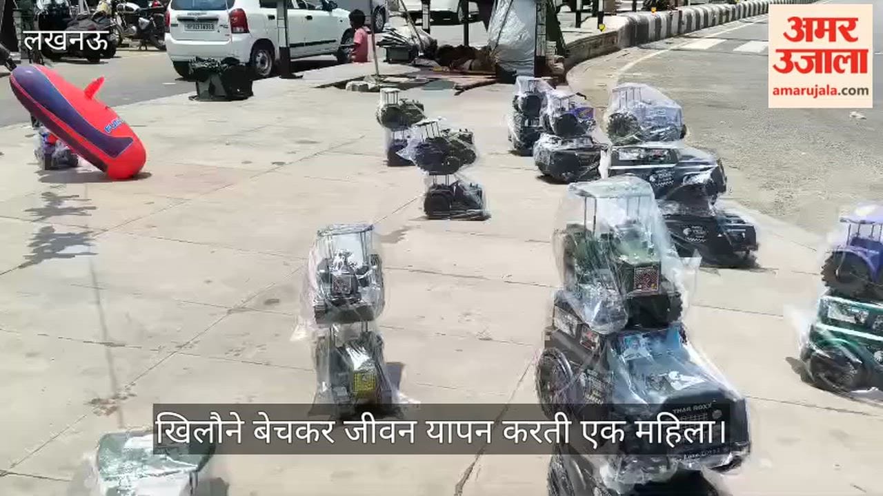 VIDEO: मां की ममता: खिलौने बेचकर जीवन यापन करती और अपने बच्चे का ख्याल रखती एक मां