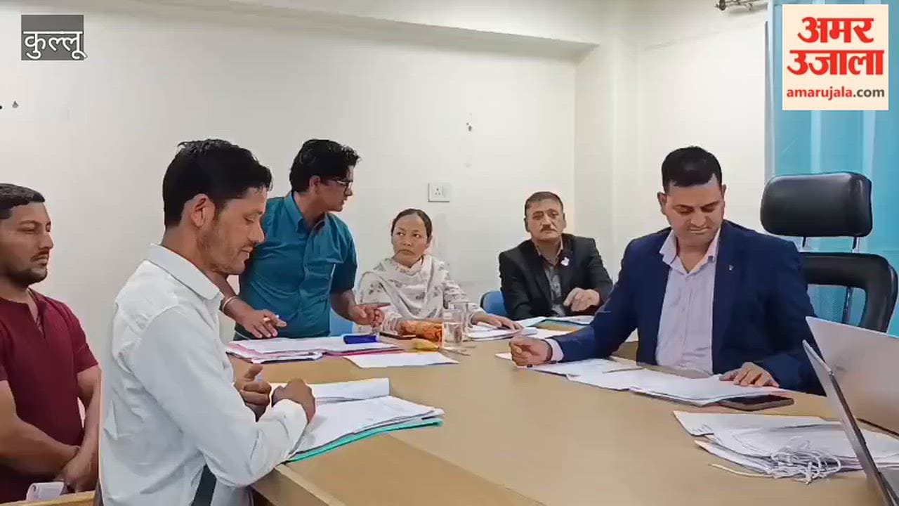 Kullu: BJP Mandal President Sarvan Lal files nomination for BDC elections