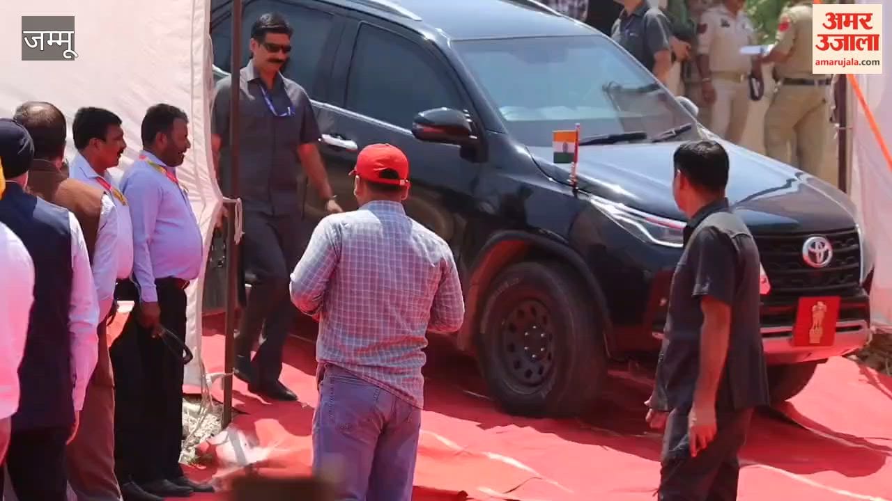 Manoj Sinha visits border village Regal, lays foundation stone of development works