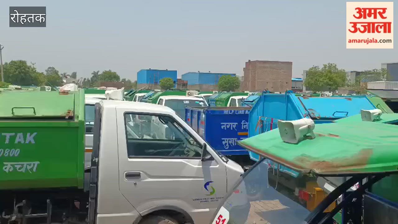 Waste collection vehicles did not leave depot in Rohtak