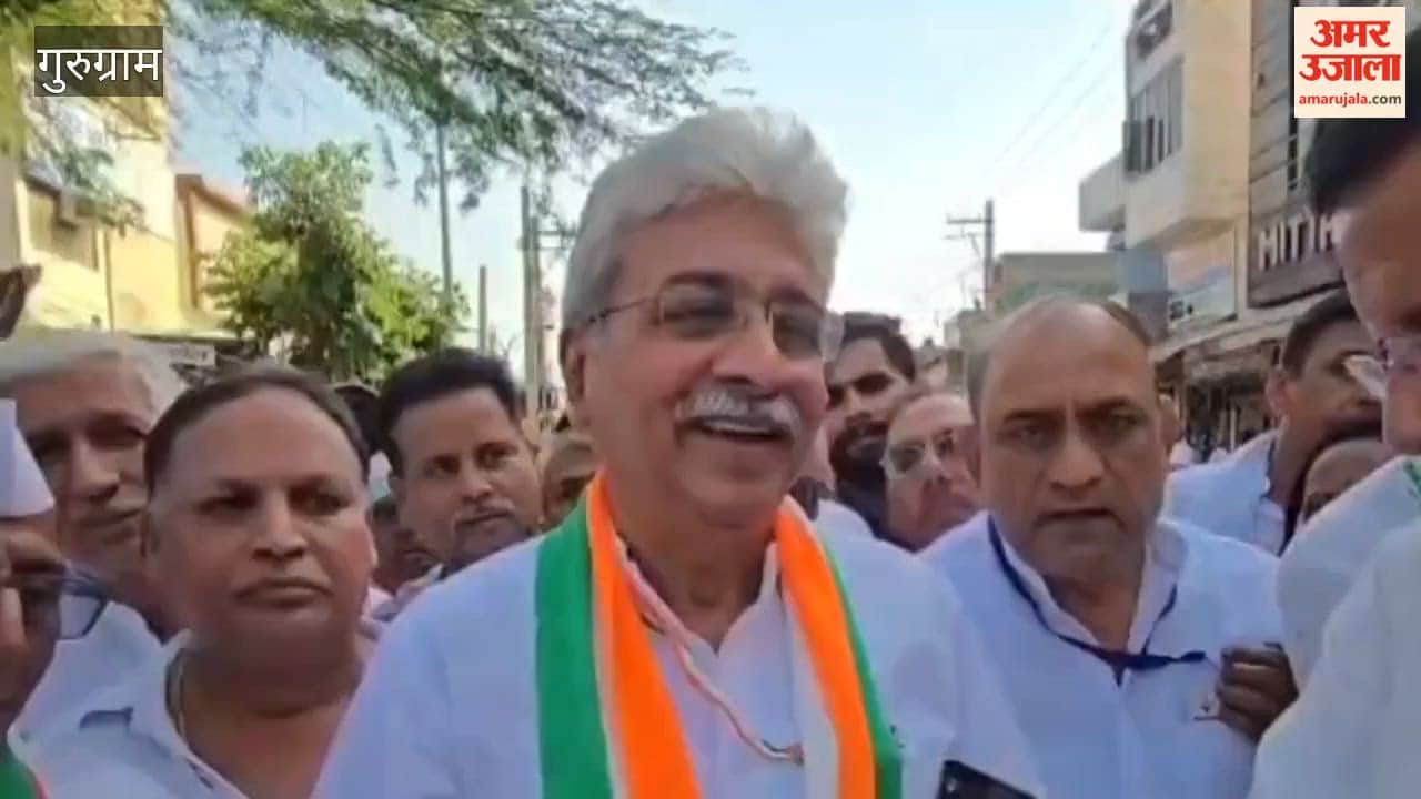 Rahul Gandhi Sadbhavana Yatra in Gurugram