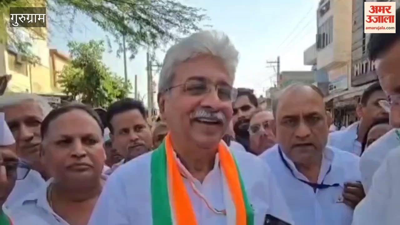 Rahul Gandhi Sadbhavana Yatra in Gurugram