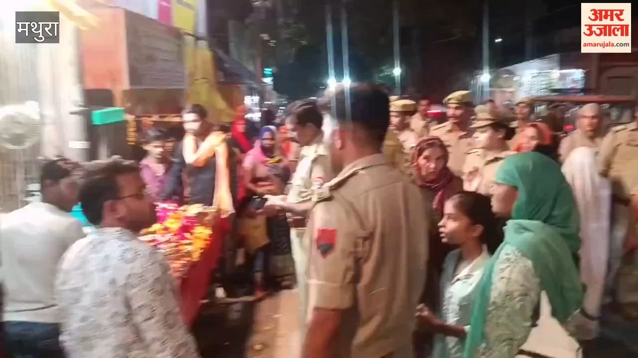 Encroachments Removed from Main Entrance of Danghati Temple in Govardhan
