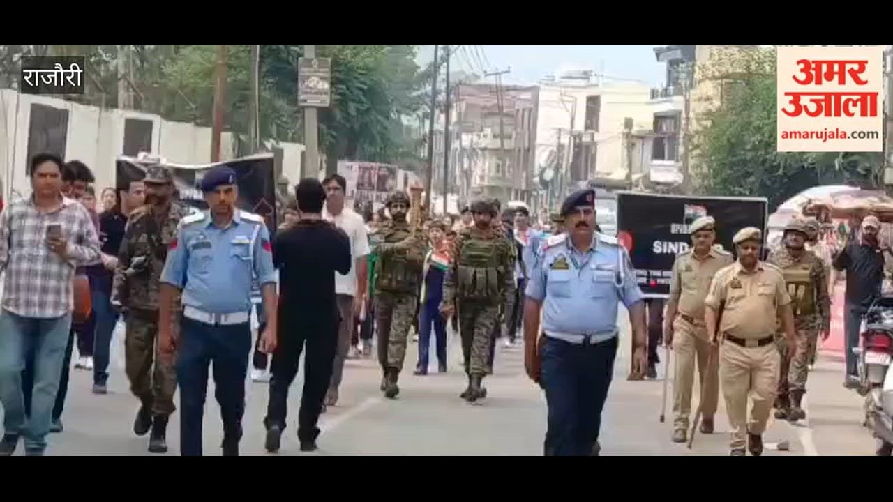 Rajouri Marks One Year of Operation Sindoor with Tribute to Martyrs, Student Rally Flagged Off