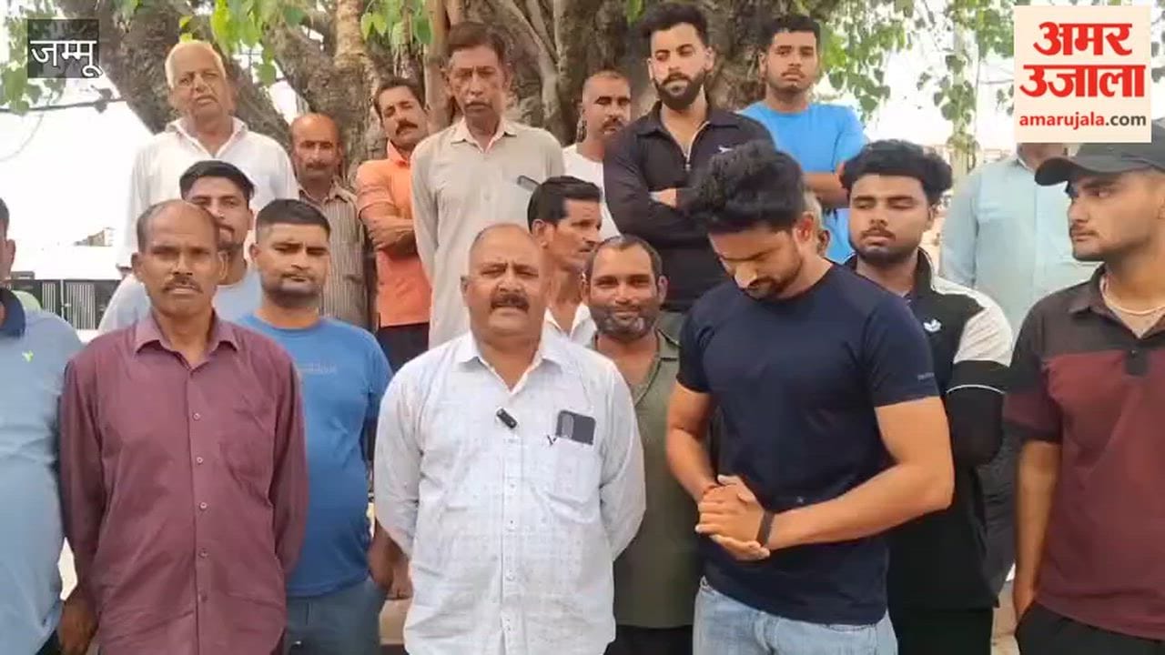 Sarpanch Devraj and local people spoke in support of SHO Domana