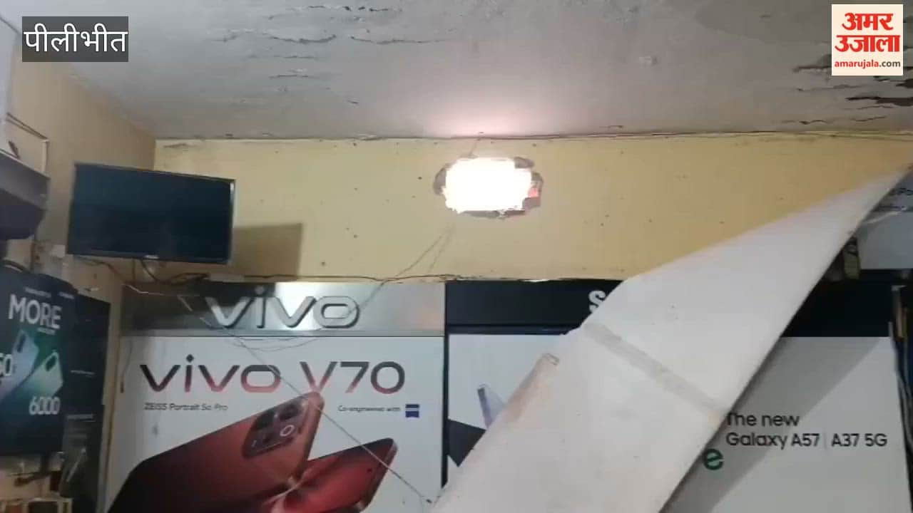 Thieves Target Two Shops in Barkhera Town in Pilibhit