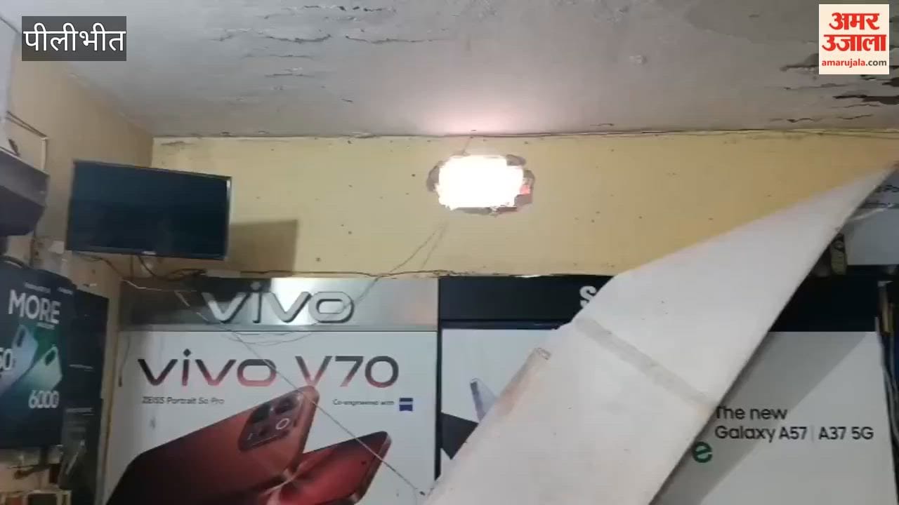 Thieves Target Two Shops in Barkhera Town in Pilibhit
