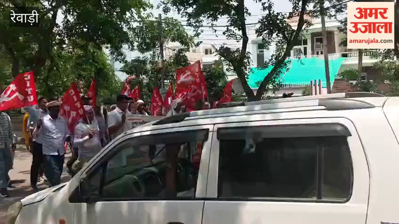 Rural sanitation workers protest over their demands
