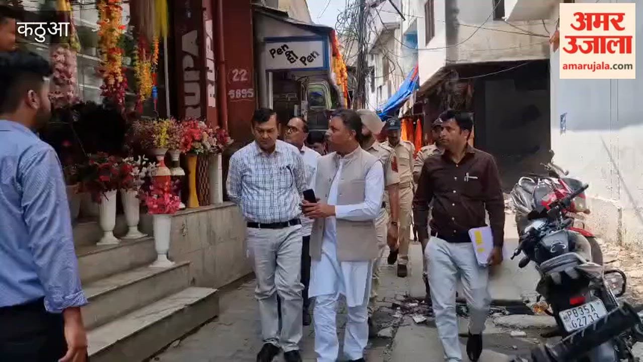 Deep Drain Blocked in Kathua; MLA Visits Site and Issues Directives for Restoration