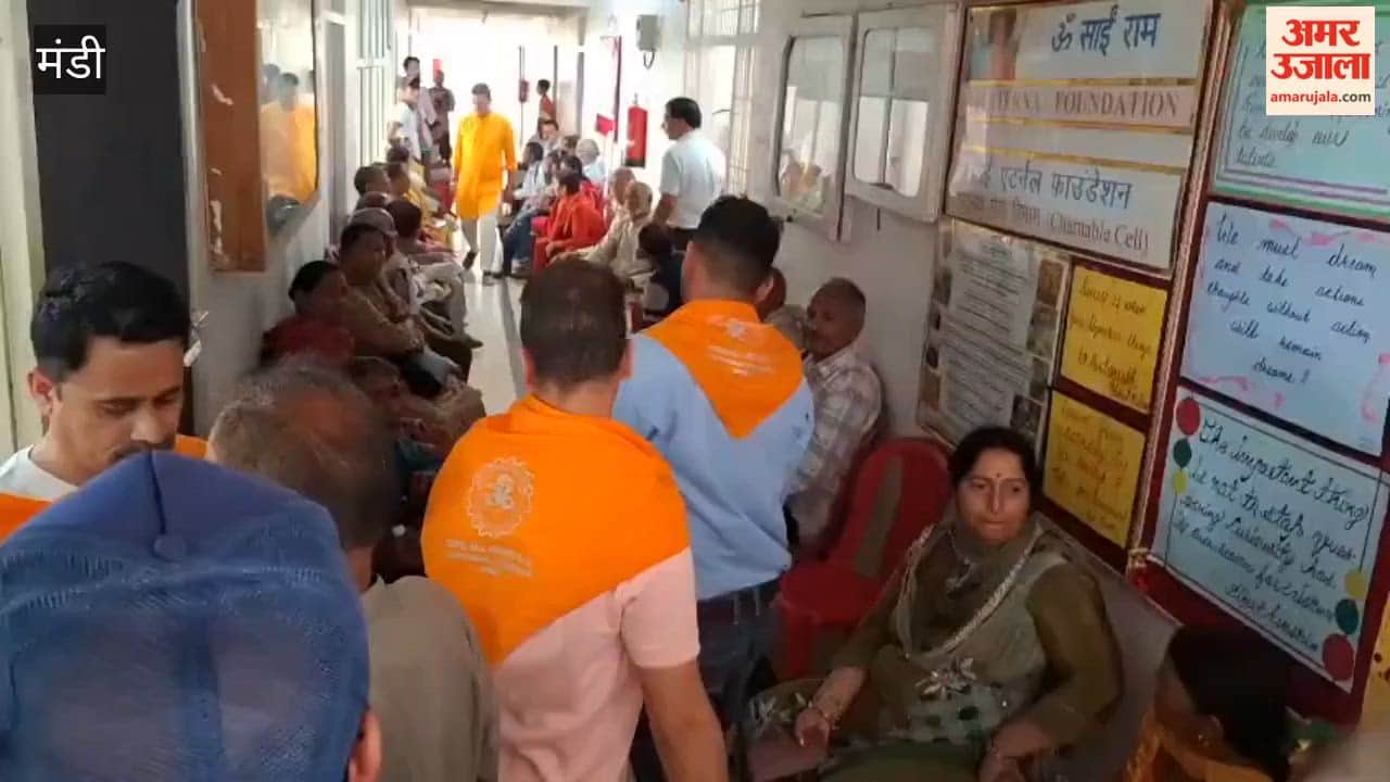 Mandi: Sai Internal Foundation Organizes Free Medical Camp in Dharampur; Over 500 People Undergo Check-ups
