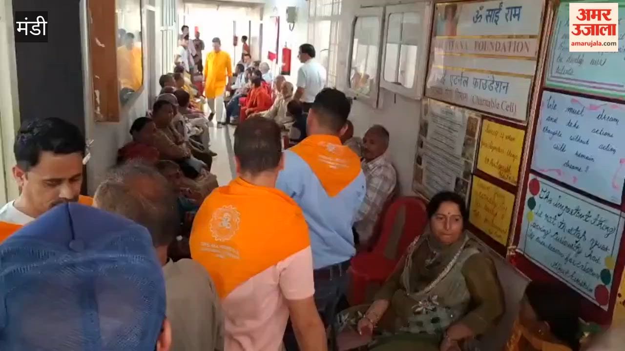 Mandi: Sai Internal Foundation Organizes Free Medical Camp in Dharampur; Over 500 People Undergo Check-ups