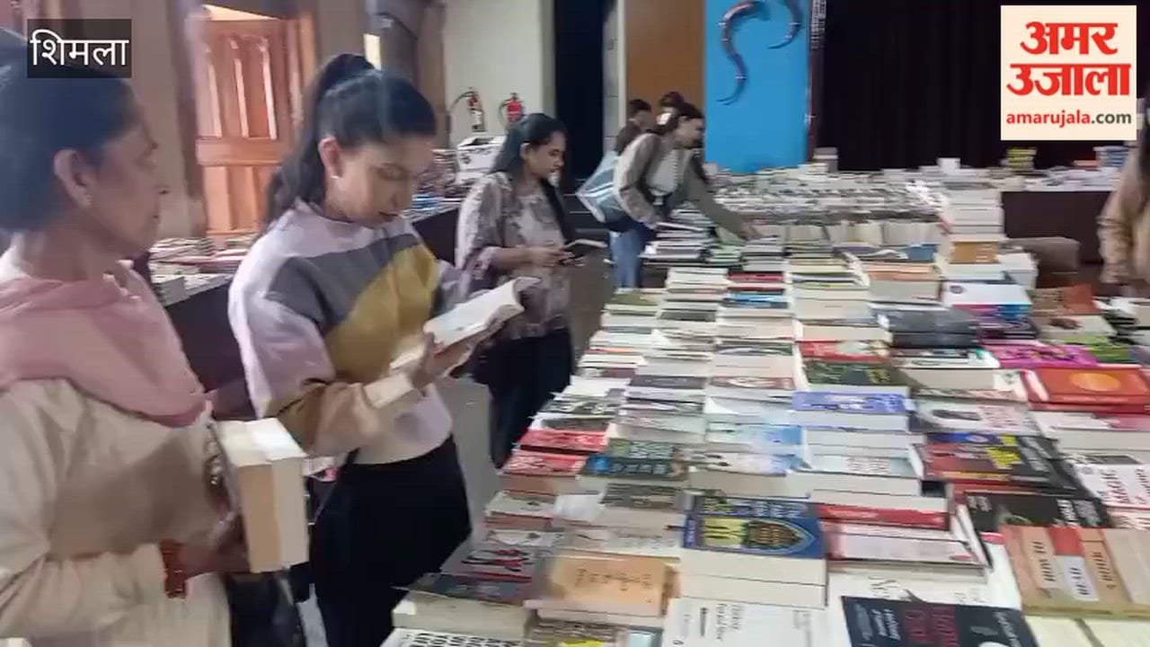 Shimla: High Demand for Inspirational Books at Book Fair