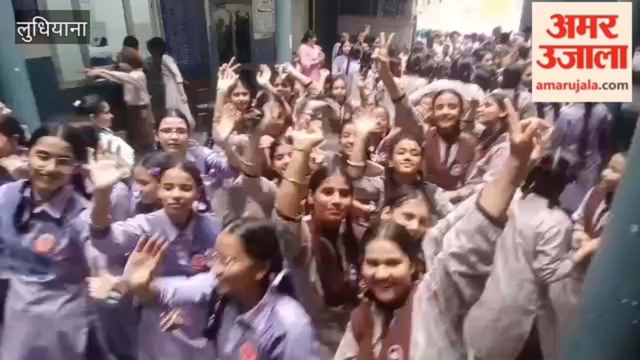 Celebrations at Teja Singh Independent School in Ludhiana after Class 10 results