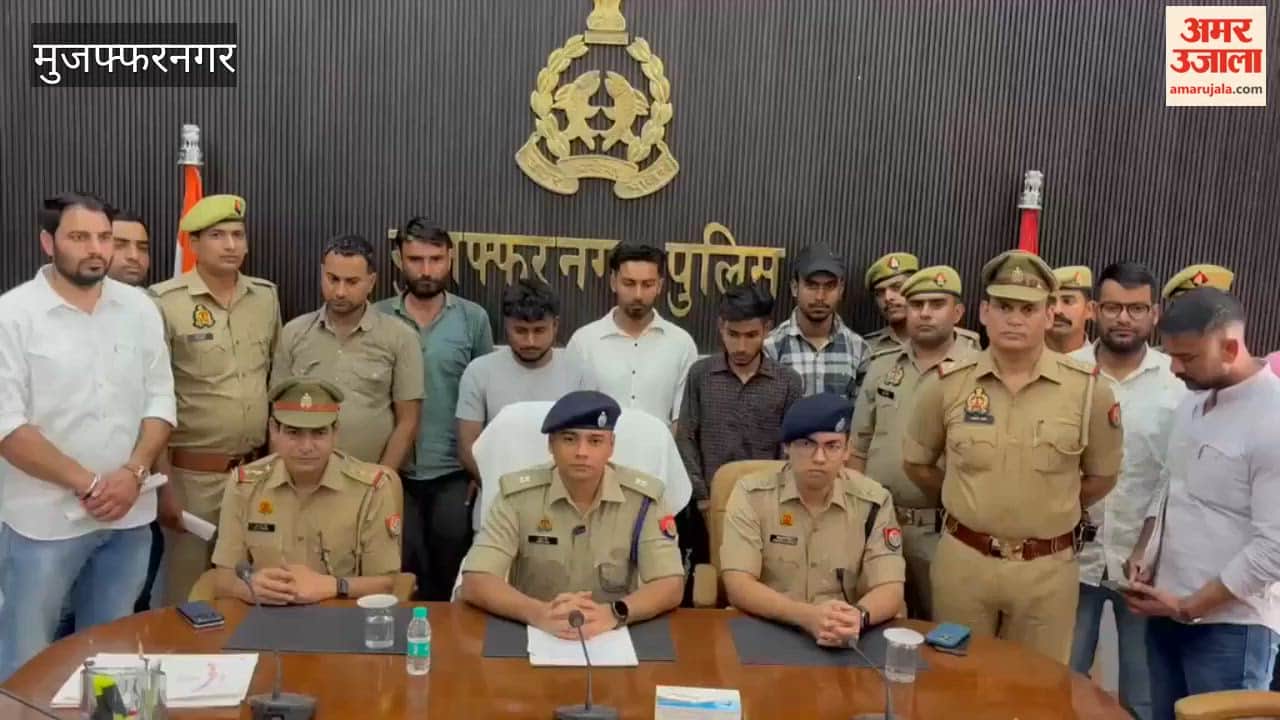 Six Arrested with 4.72 Lakh Banned Drug Capsules Worth ₹40 Lakh in Muzaffarnagar