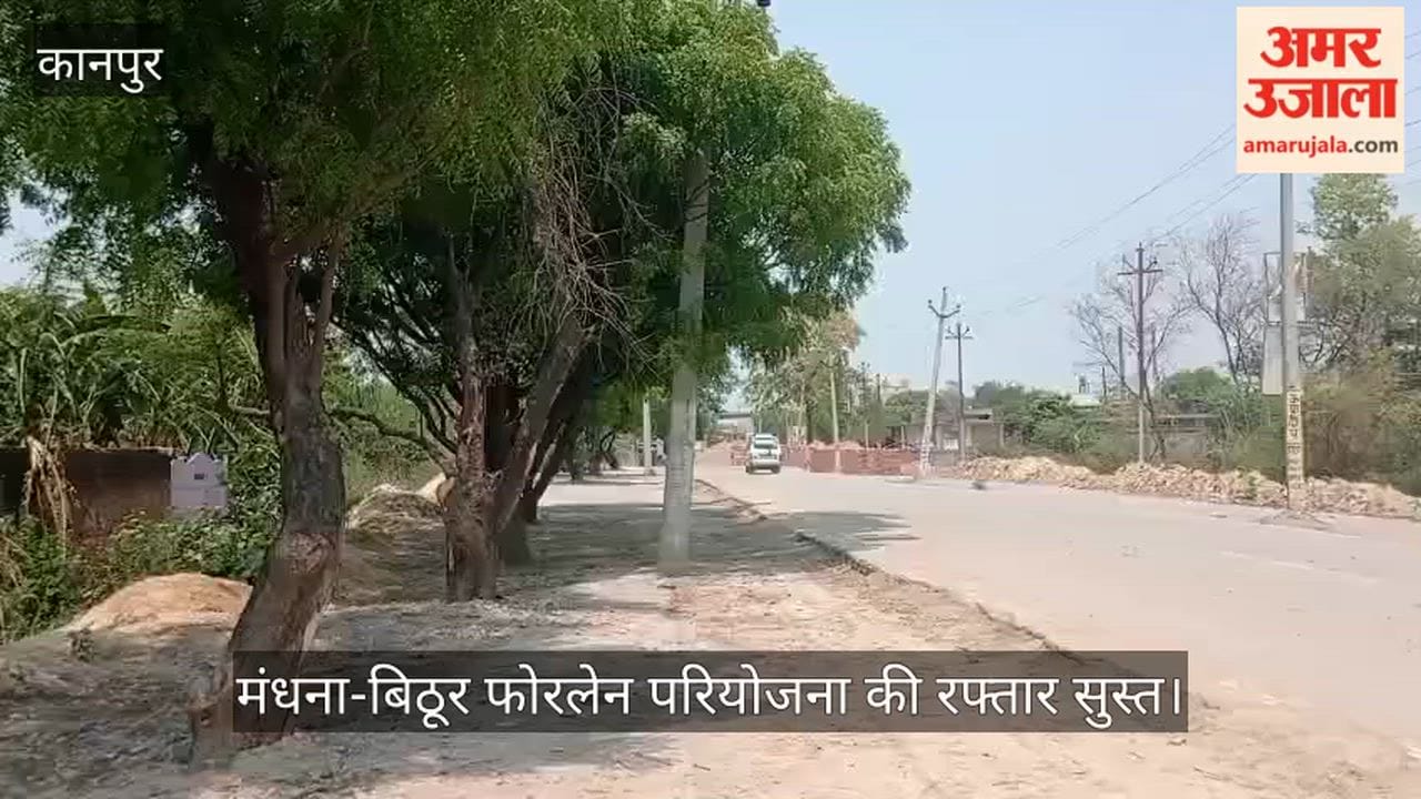 Forest Department Delay Slows Mandhana-Bithoor Road Widening Project