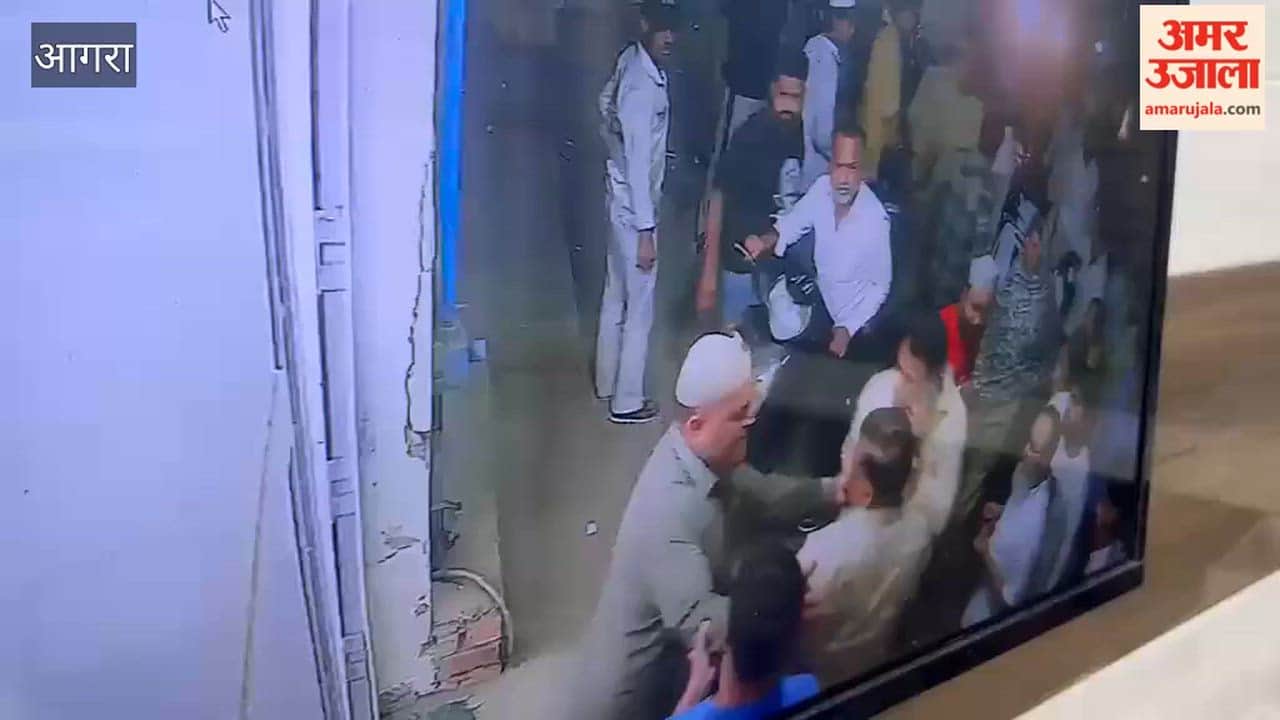 Family Dispute Turns Violent in Agra, Clash Erupts in Front of Police