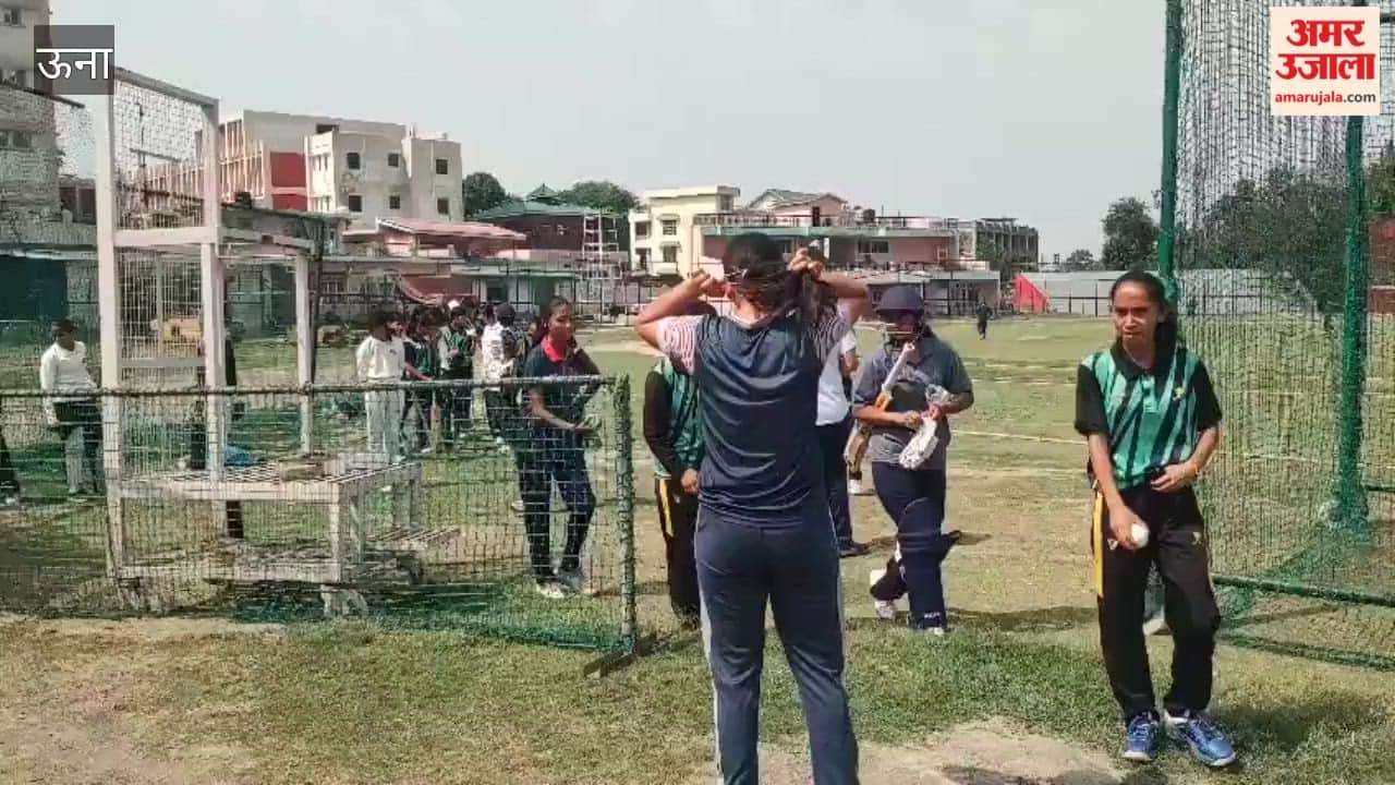 Una: Trials Held for Selection of District-Level Senior Women's One-Day Cricket Team; 35 Players Showcase Their Prowess