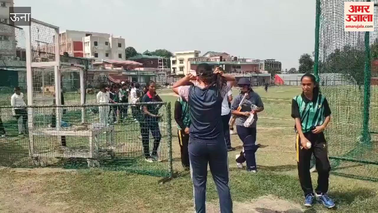 Una: Trials Held for Selection of District-Level Senior Women's One-Day Cricket Team; 35 Players Showcase Their Prowess