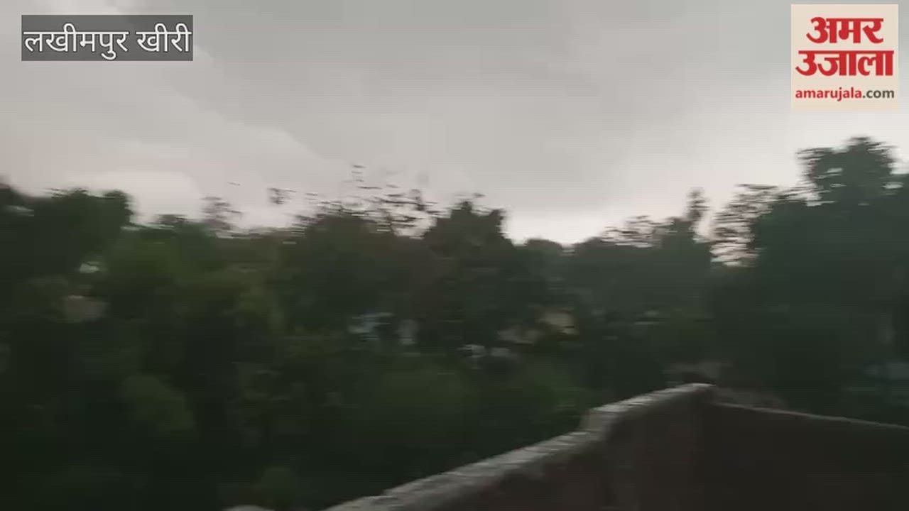 weather takes a turn in Lakhimpur Kheri