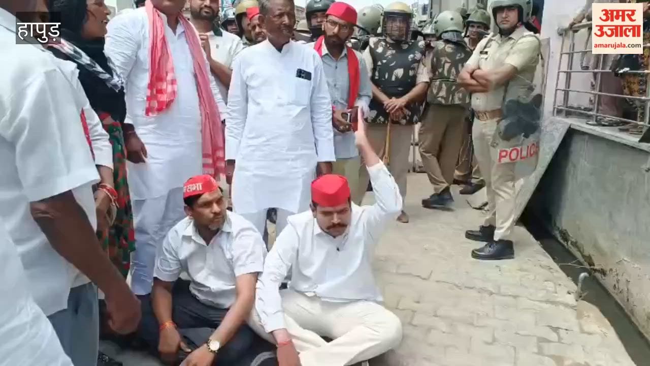 Bulldozer Action at SP Leader's House in Hapur