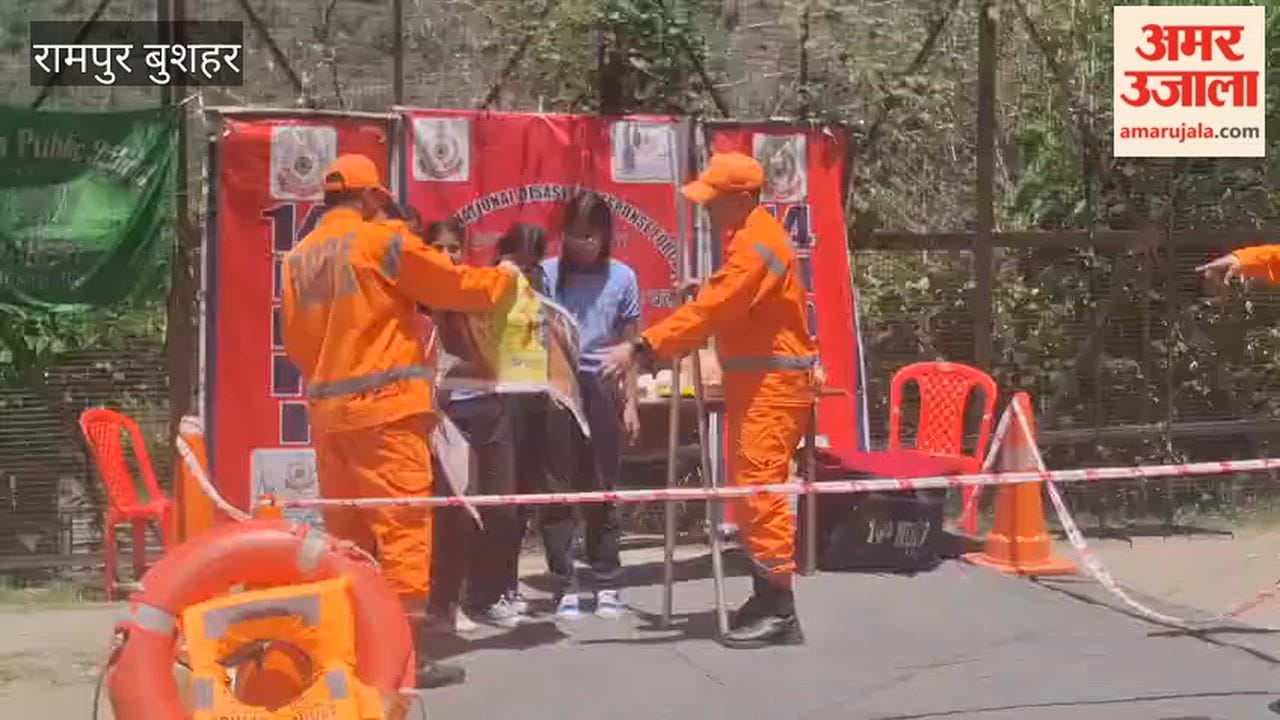 Rampur Bushahr: Children taught disaster management skills at Arya Public School