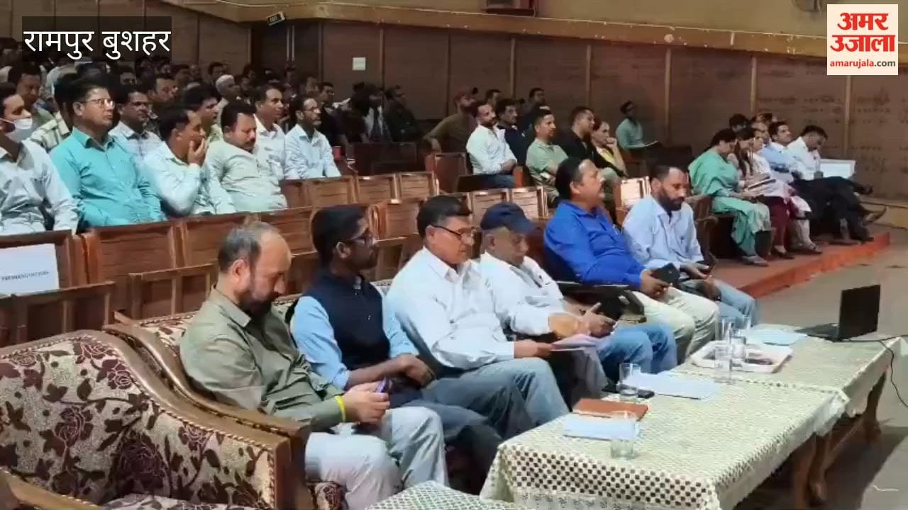 Rampur Bushahr: Election personnel trained on the maintenance of ballot boxes and polling materials, and the security of ballot papers