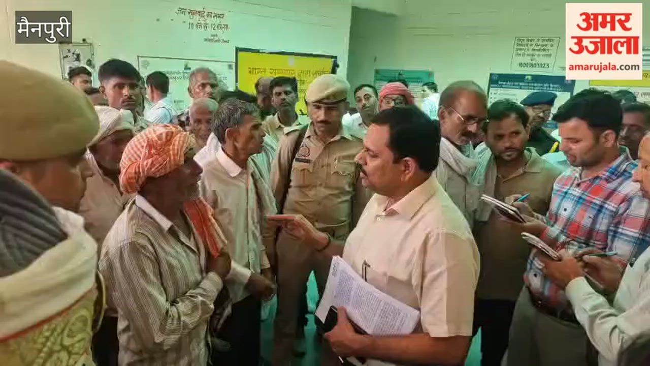 DM Inspects Kishni Tehsil in Mainpuri