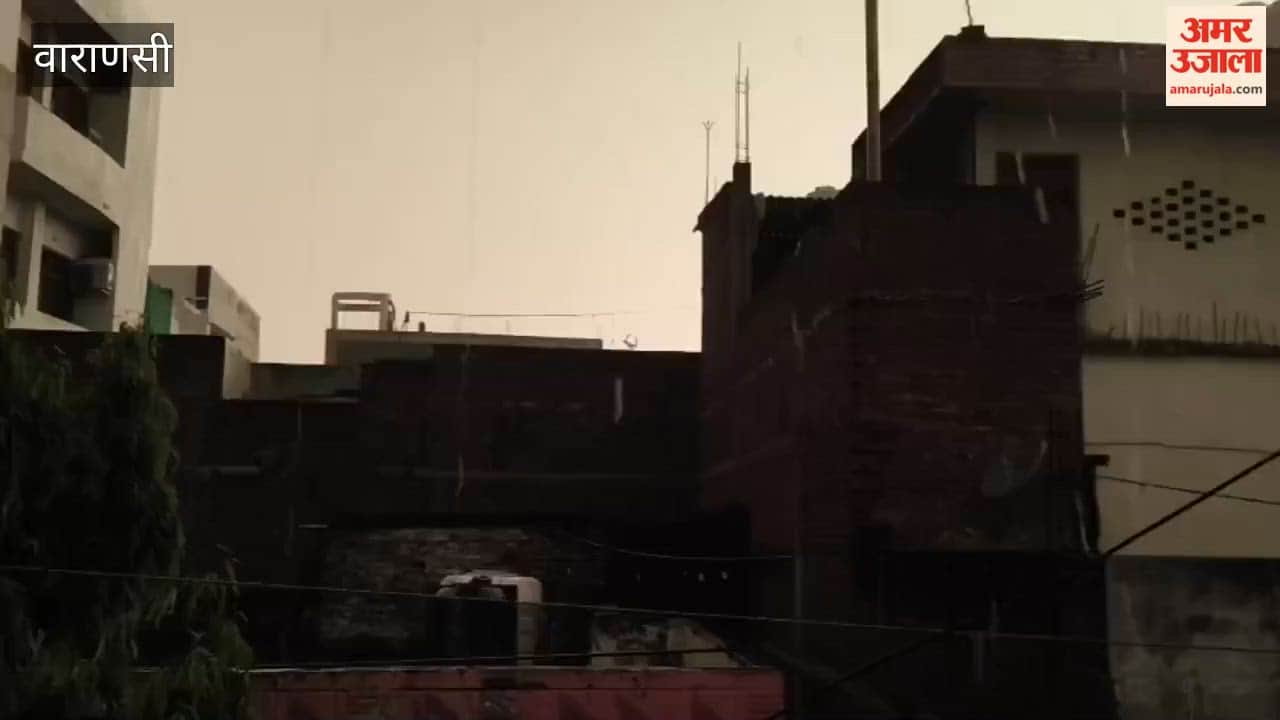 Storm and Rain in Varanasi Relief from the Heat