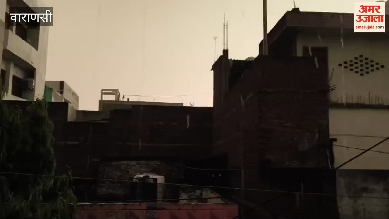 Storm and Rain in Varanasi Relief from the Heat
