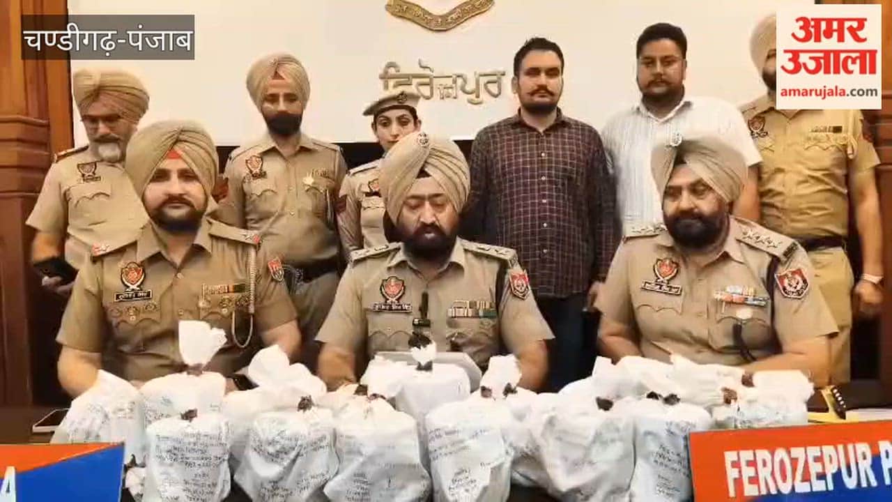 Ferozepur Police Apprehend Four Accused with 7.858 Kilograms of Heroin