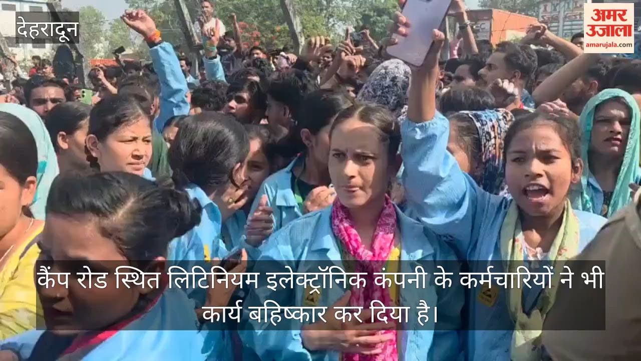 Employees Stage Walkout Demand Wage Hikes and Overtime Pay Viksanagar
